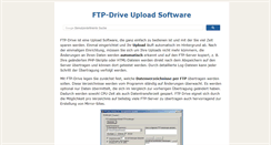 Desktop Screenshot of ftp-drive.de