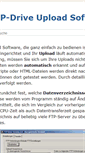 Mobile Screenshot of ftp-drive.de